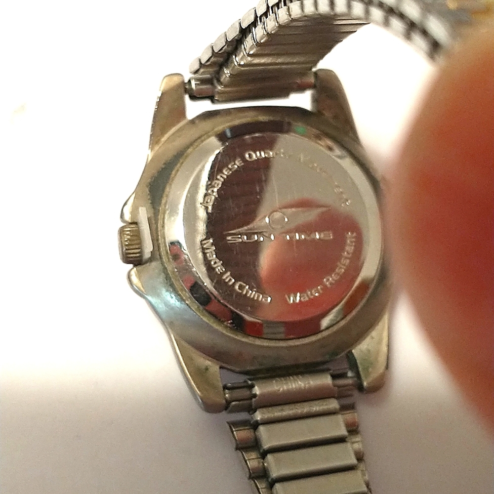 Duke Blue Devis North Carolina watch silver and gold tone - Picture 3 of 4